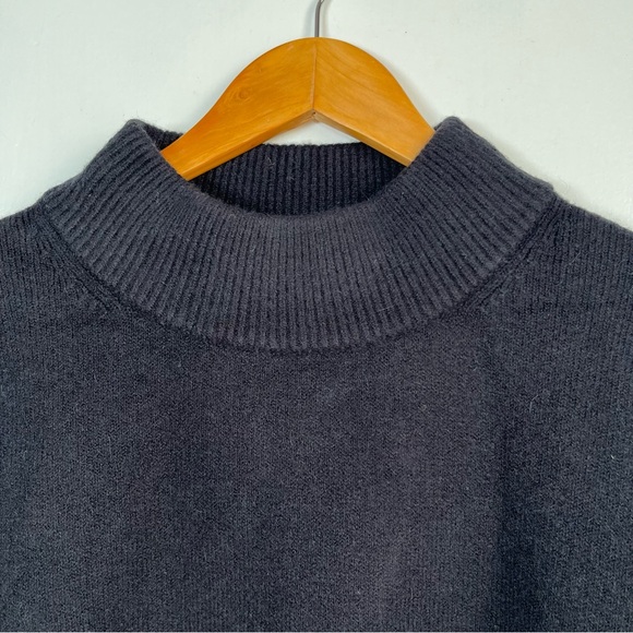J.CREW Sizes L, XL Chunky Crewneck Sweater Supersoft Yarn Women’s Black - Picture 10 of 13